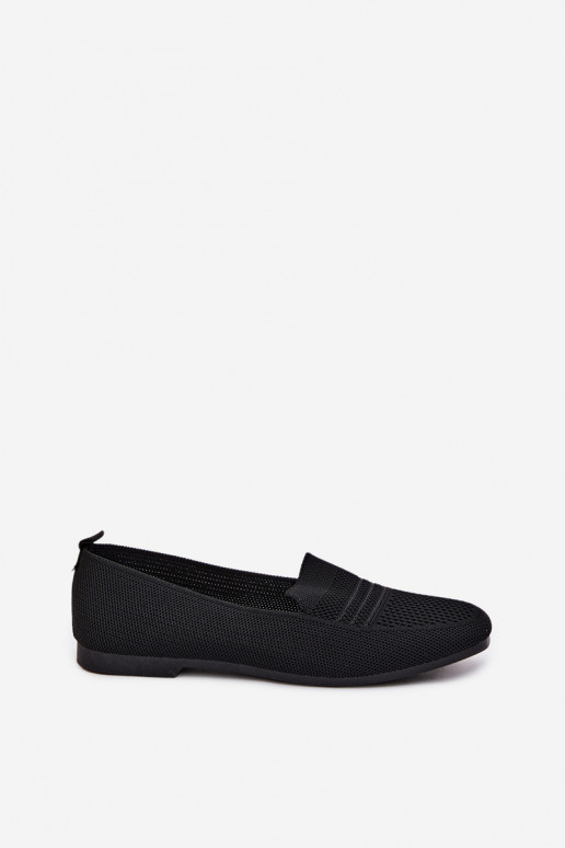 Women's Fabric Loafers Black Dorielle