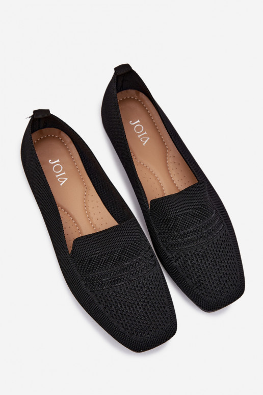 Women's Fabric Loafers Black Dorielle