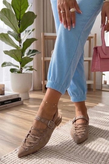 Karmelowe Balerinki Z... 2