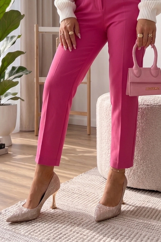 Złote Szpilki Z Błyszczącym...