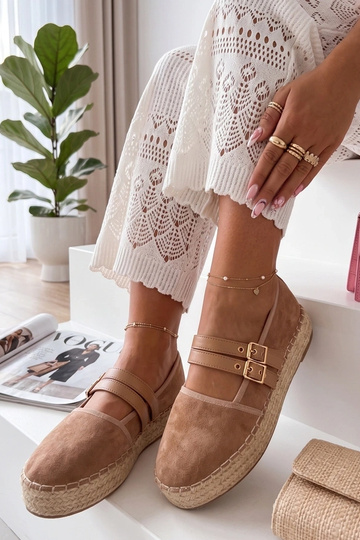 Beżowe Espadryle Na...