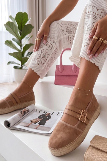 Beżowe Espadryle Na... 2