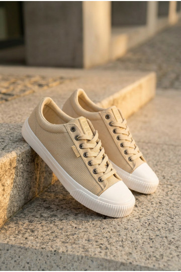 Men's Low Sneakers Big Star TT174115 Beige