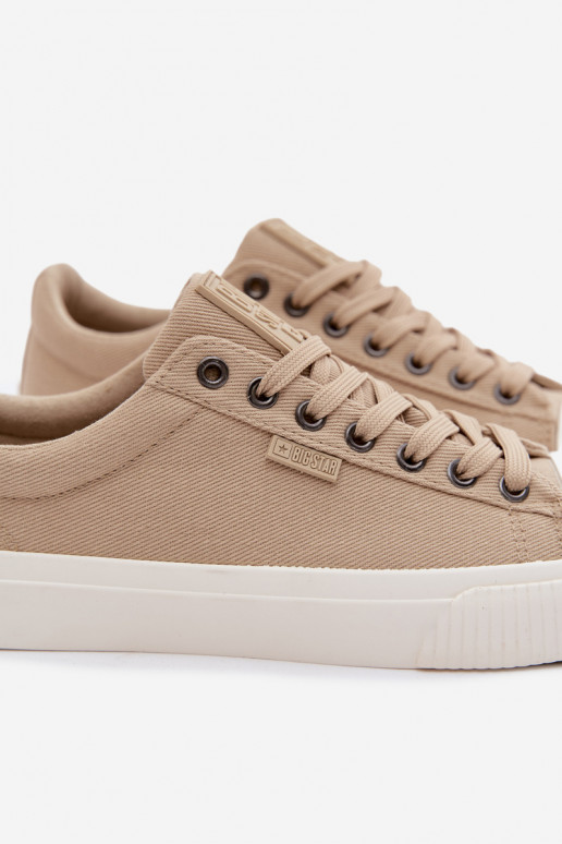 Men's Low Sneakers Big Star TT174115 Beige