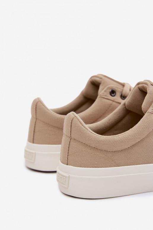 Men's Low Sneakers Big Star TT174115 Beige