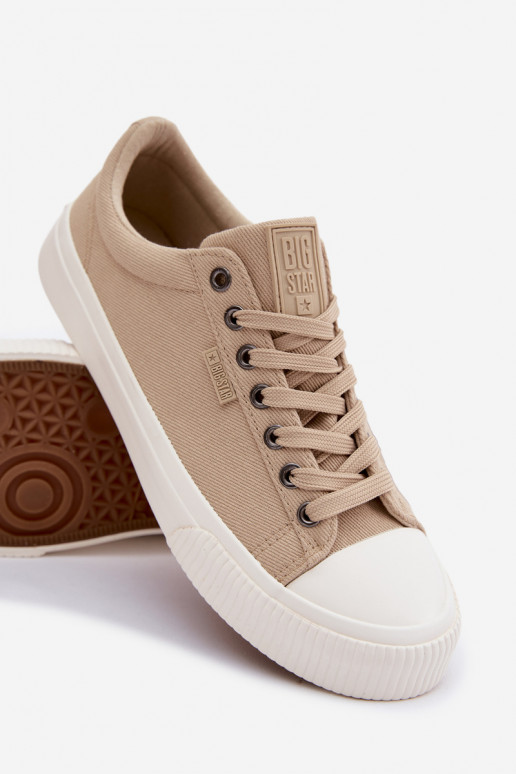 Men's Low Sneakers Big Star TT174115 Beige