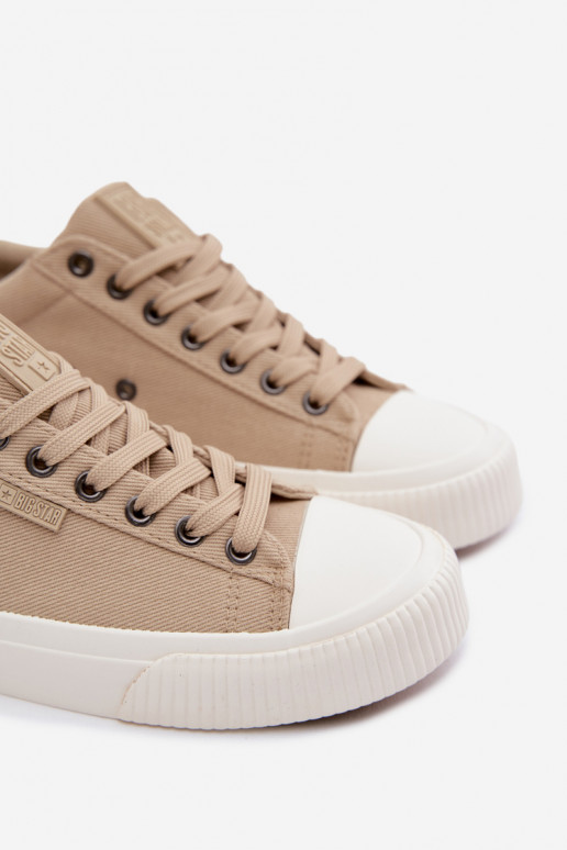 Men's Low Sneakers Big Star TT174115 Beige