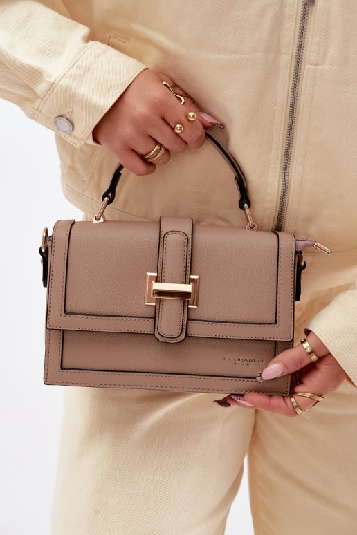 Nelsera Dark Beige Messenger Bag