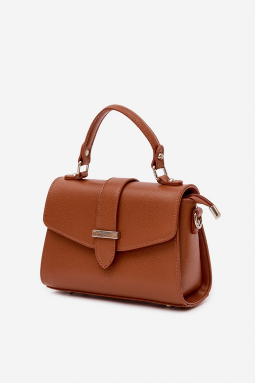 Crossbody Bag with Detachable Strap Camel Belveta