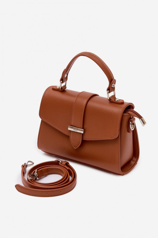 Crossbody Bag with Detachable Strap Camel Belveta