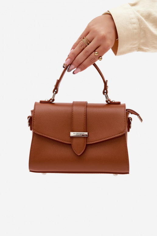 Crossbody Bag with Detachable Strap Camel Belveta