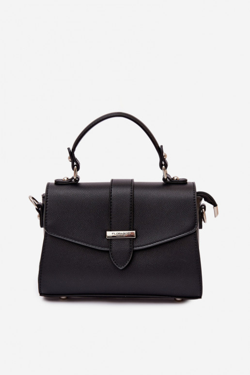 Crossbody Bag with Detachable Strap Black Belveta