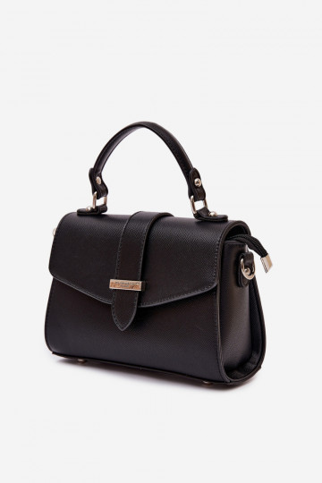 Crossbody Bag with Detachable Strap Black Belveta 2