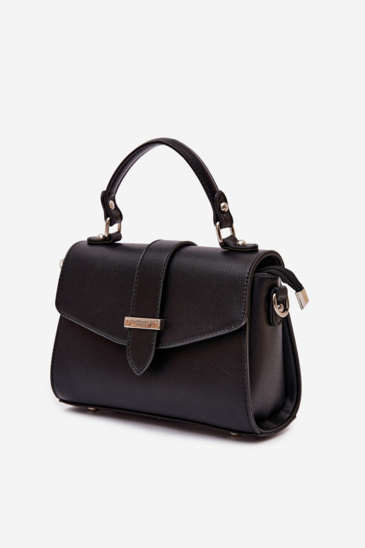 Crossbody Bag with Detachable Strap Black Belveta