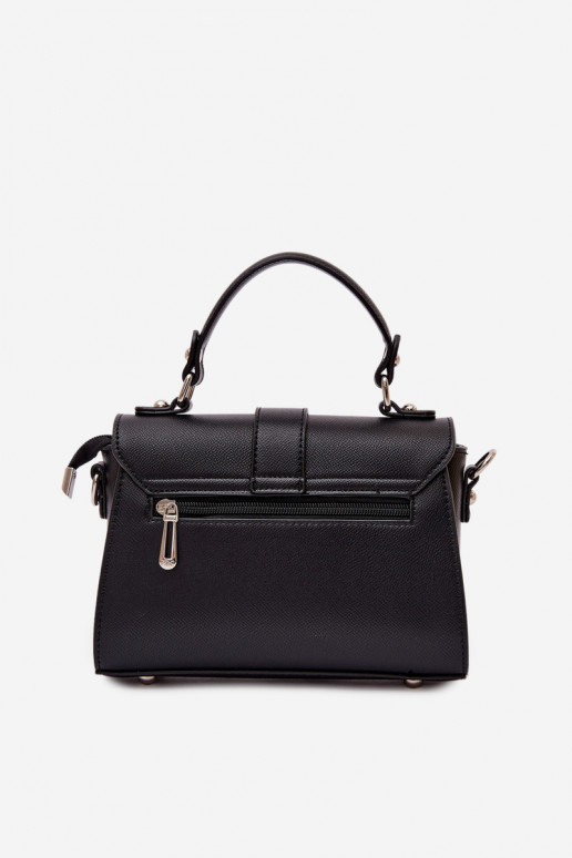Crossbody Bag with Detachable Strap Black Belveta