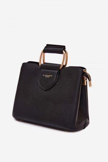 Small Box Bag Made of Eco Leather Black Lorielle 2