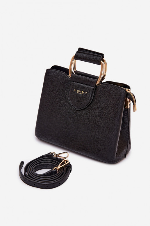 Small Box Bag Made of Eco Leather Black Lorielle