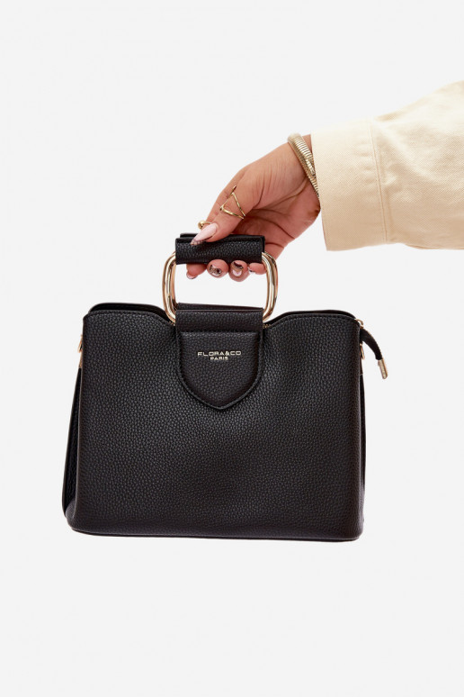 Small Box Bag Made of Eco Leather Black Lorielle