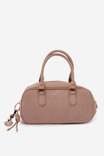 Small Beige Box Bag Annelle