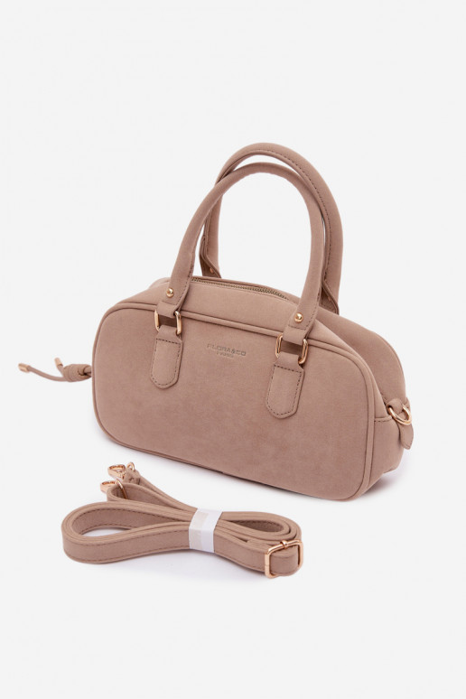 Small Beige Box Bag Annelle