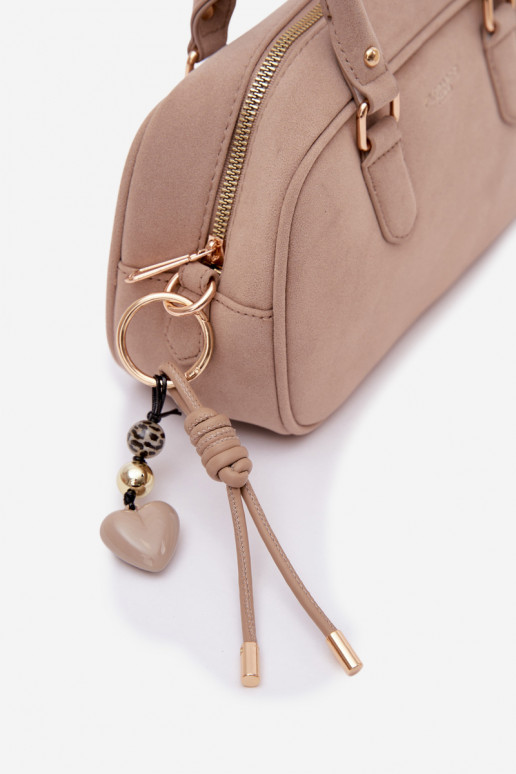 Small Beige Box Bag Annelle