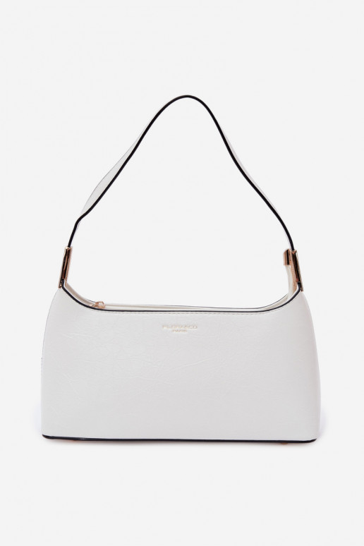White Eco Leather Bag Tielle