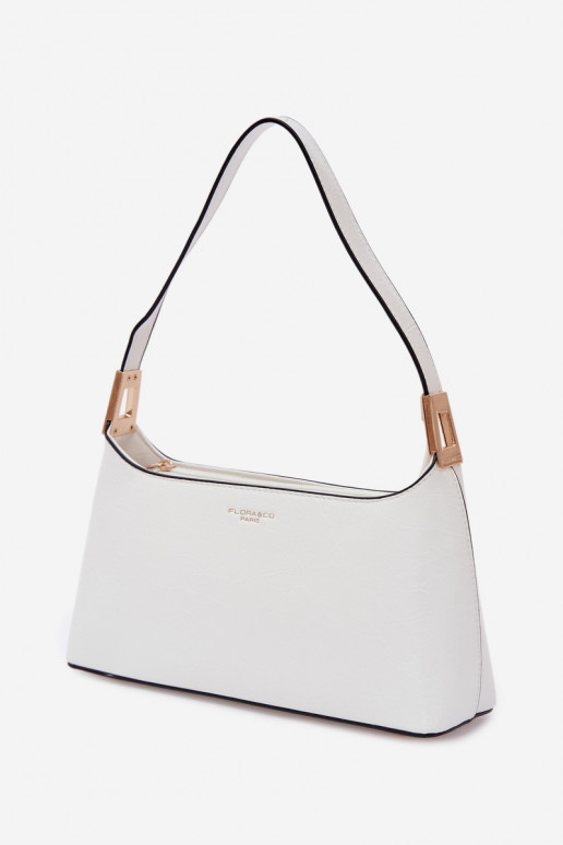 White Eco Leather Bag Tielle