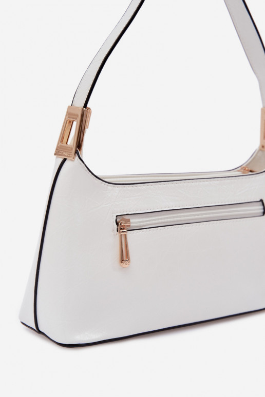 White Eco Leather Bag Tielle