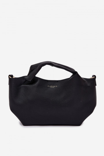Black Imitation Leather Bag Corisse