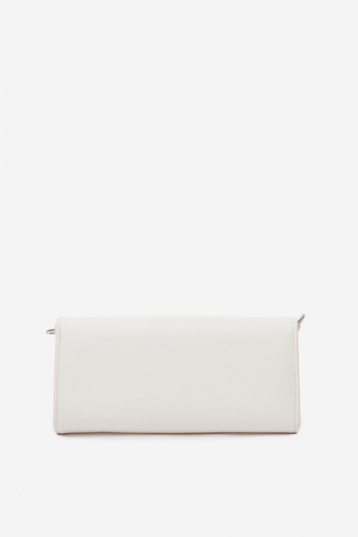 Ecru Suzette 2-in-1 Wallet Clutch With Strap