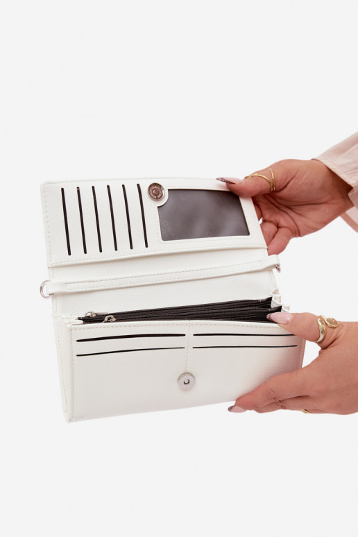 Portfel Torebka 2w1withPaskiem Ecru Suzette