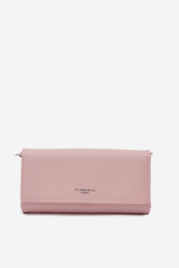 Wallet Bag 2-in-1 With Strap Pink Suzette