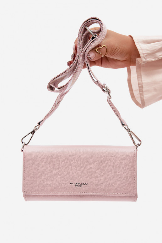 Wallet Bag 2-in-1 With Strap Pink Suzette