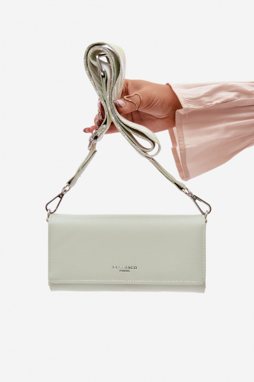 Mint Green Wallet Bag 2-in-1 With Strap Suzette