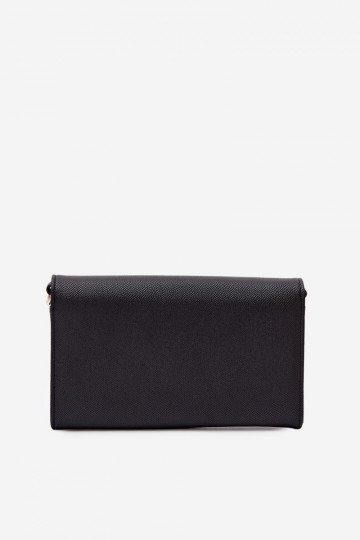 Clutch Purse Wallet 2-in-1 With Detachable Strap Black Pauline 2