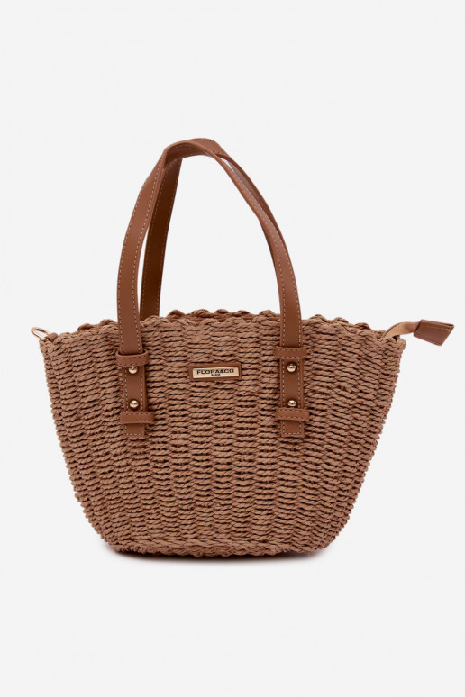 Basket Bag Light Brown Lucienne