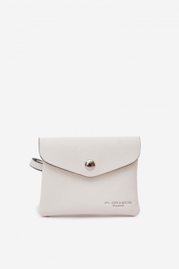 Women's Eco Leather Wallet Ecru Calienne