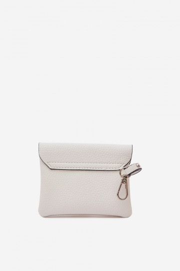 Women's Eco Leather Wallet Ecru Calienne 2