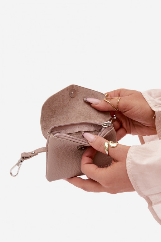 Women's Eco Leather Wallet Beige Calienne