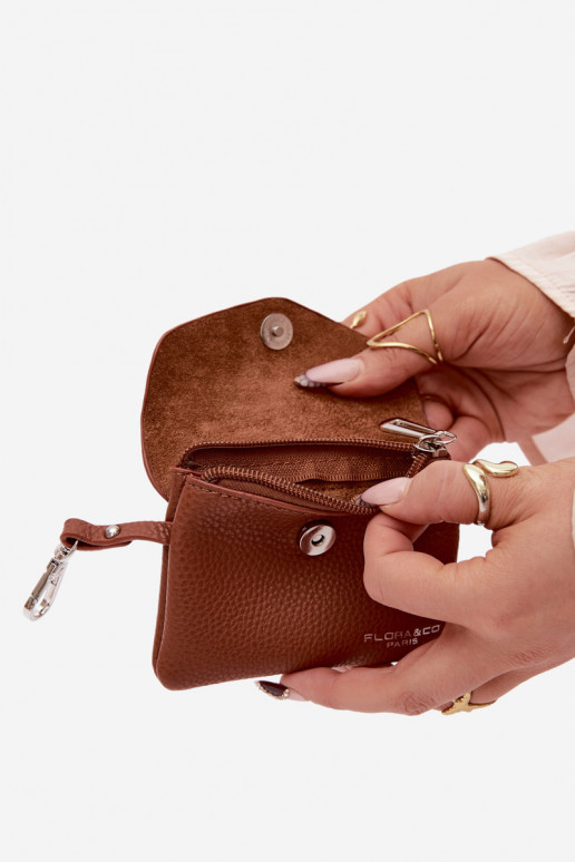 Women's Eco Leather Wallet Camel Calienne