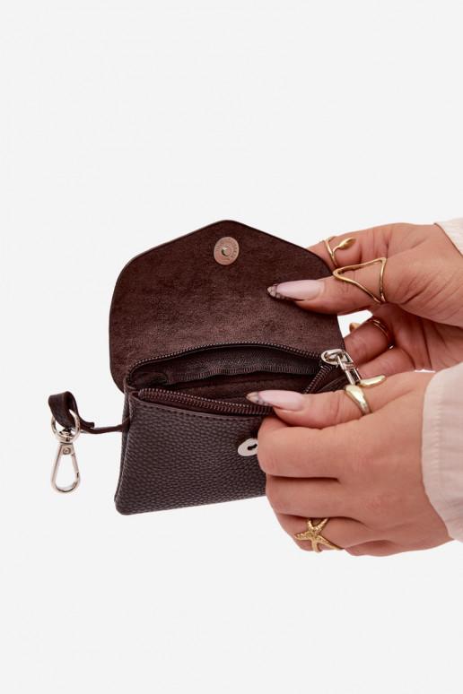 Women's Eco Leather Wallet Chocolate Calienne