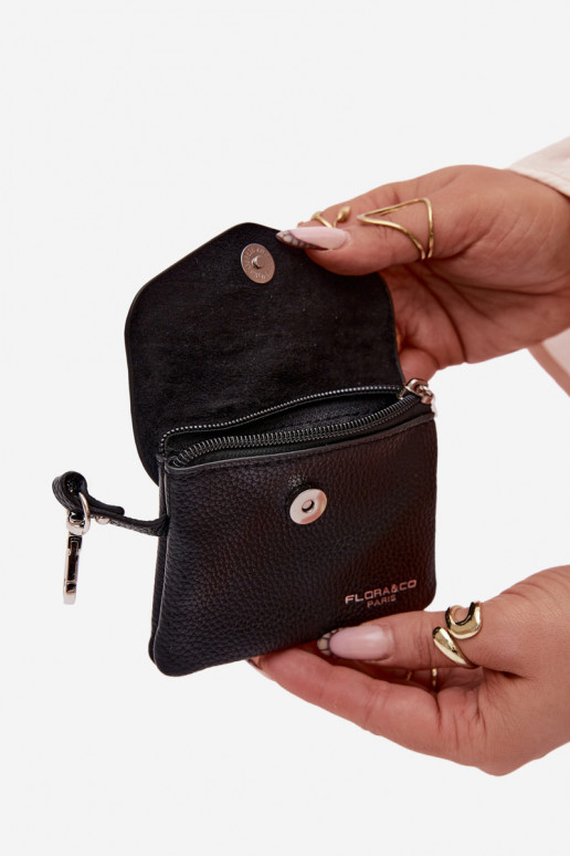 Women's Eco Leather Wallet Black Calienne