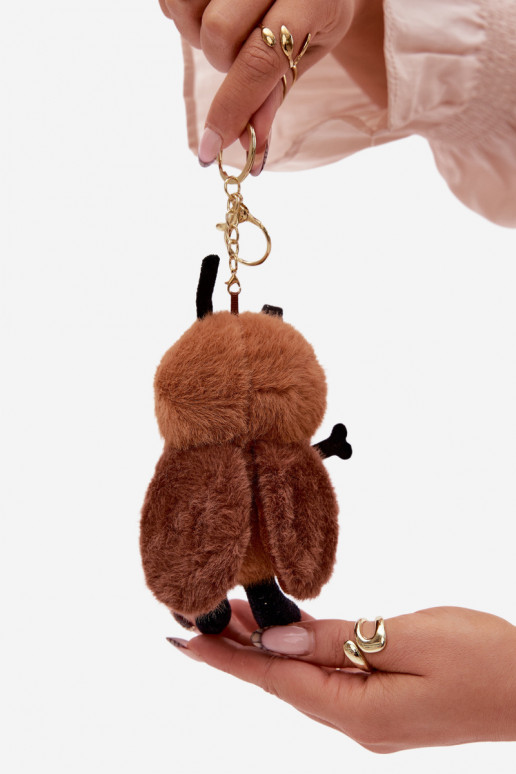 Keychain tourist bee, brown