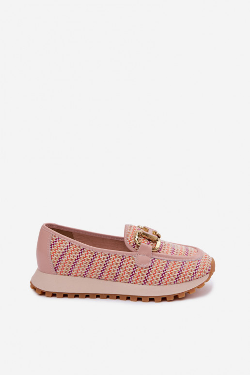 Slip On Sneakers with Gold Detail GOE TT2N4081 Pink