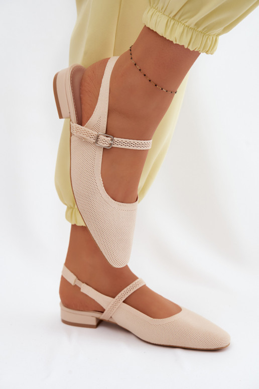 Material Ballerinas Women's Sandals With Strap Selrene