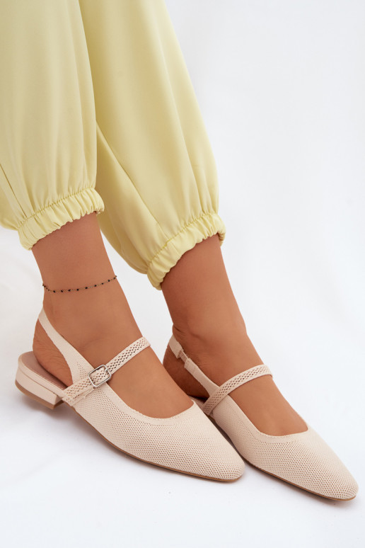 Material Ballerinas Women's Sandals With Strap Selrene