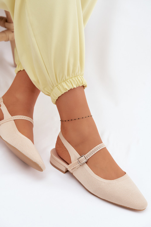 Material Ballerinas Women's Sandals With Strap Selrene