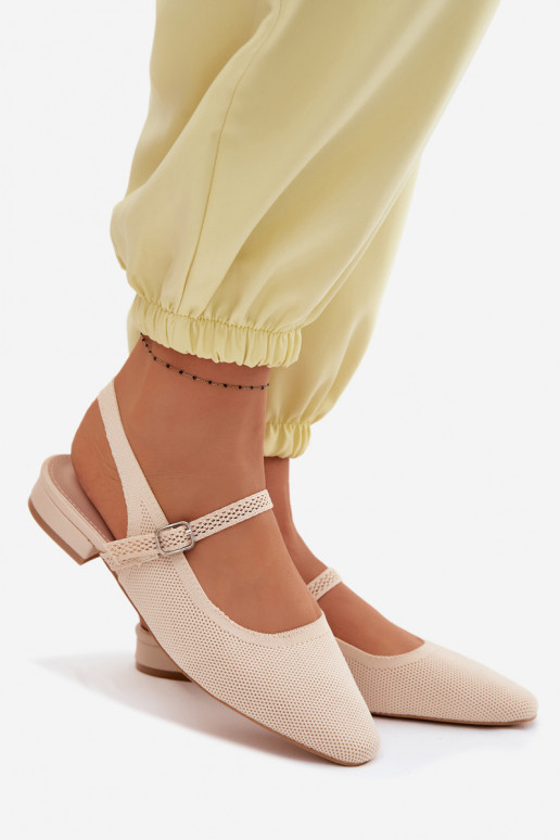 Material Ballerinas Women's Sandals With Strap Selrene