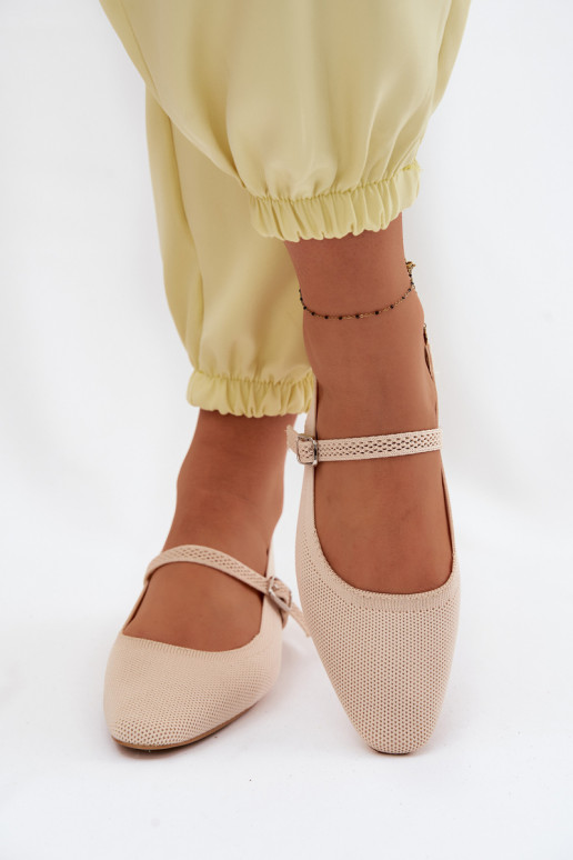 Material Ballerinas Women's Sandals With Strap Selrene