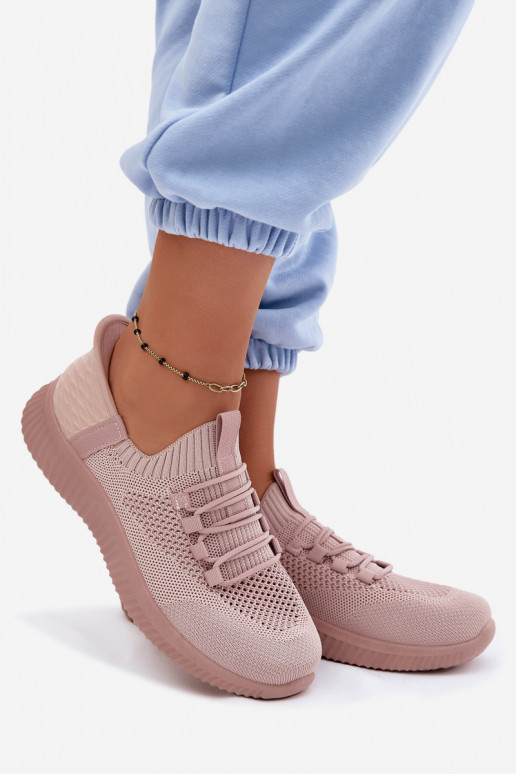 Pink slip-on sneakers Olive